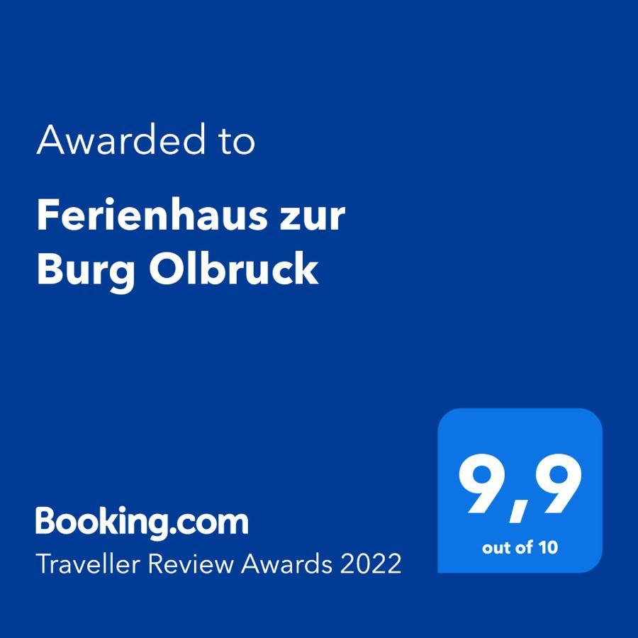 Ferienhaus Zur Burg Olbruck Hain  외부 사진